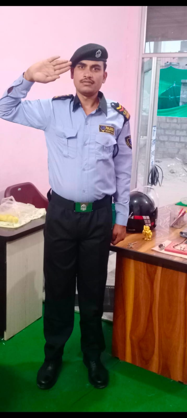 Security Guard Training Session